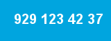 929 123 42 37 929 123 42 37